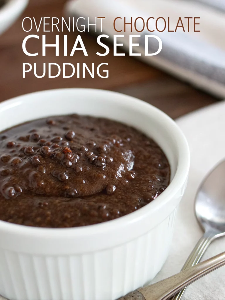 Overnight Chocolate Chia Seed Pudding