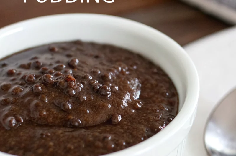 Overnight Chocolate Chia Seed Pudding