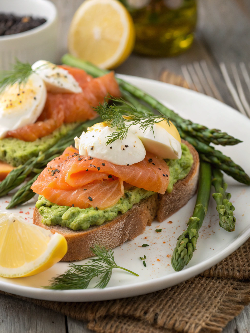 Quick & Healthy Smoked Salmon Breakfast Wrap